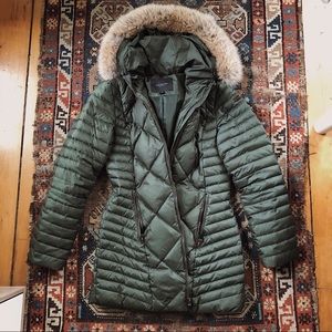 Andrew Marc • Forest down quilted Parka